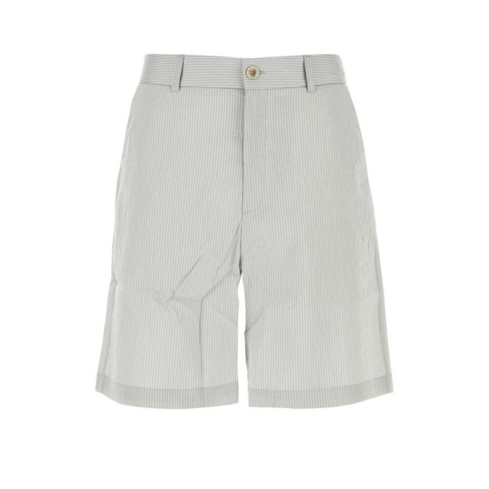 GIMAGUAS NICOLAS PINSTRIPE Linen Blend Shorts Men STRIPPED Pants